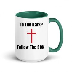 15oz Ceramic Mug with Color Inside