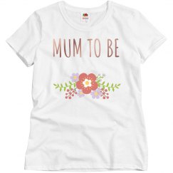 Mum To be Tee Shirt
