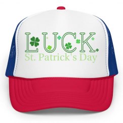 St Patricks Day Peak Cap