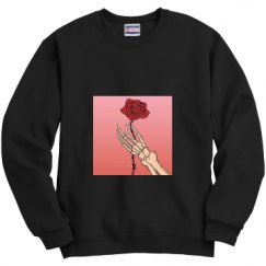 Unisex Film and Foil Crewneck Sweatshirt