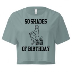 Ladies Festival Cali Crop Top Tee