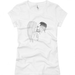 Ladies Slim Fit Basic Promo Jersey Tee