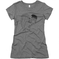 Ladies Slim Fit Super Soft Triblend Tee