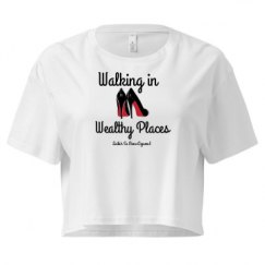 Ladies Festival Cali Crop Top Tee