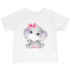 watercolor elephant with mask