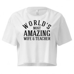 Ladies Festival Cali Crop Top Tee