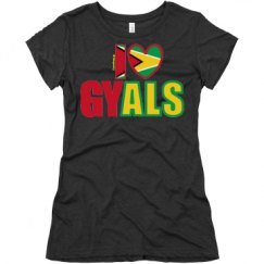 Ladies Slim Fit Super Soft Triblend Tee