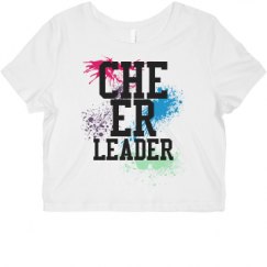 Ladies Slim Fit Crop Top Tee