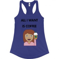 Ladies Slim Fit Racerback Tank Top