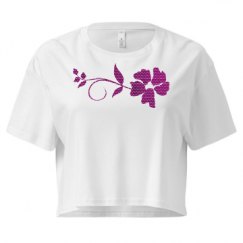 Ladies Festival Cali Crop Top Tee