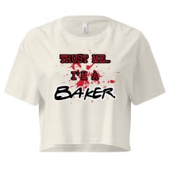 Ladies Festival Cali Crop Top Tee