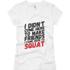 Ladies Slim Fit Basic Promo Jersey Tee