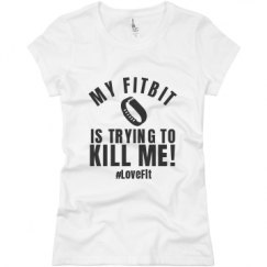 Ladies Slim Fit Basic Promo Jersey Tee