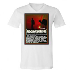 Unisex V-Neck Jersey Tee