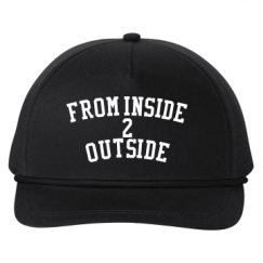 Snapback Five-Panel Rope Hat