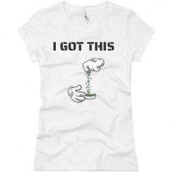 Ladies Slim Fit Basic Promo Jersey Tee