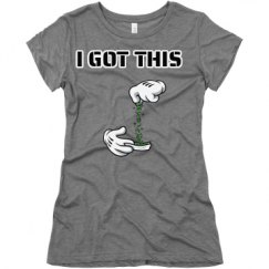 Ladies Slim Fit Super Soft Triblend Tee