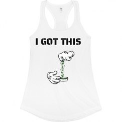 Ladies Slim Fit Racerback Tank Top