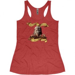 Ladies Slim Fit Super Soft Racerback Triblend Tank