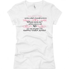 Ladies Slim Fit Basic Promo Jersey Tee