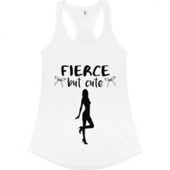 Ladies Slim Fit Racerback Tank Top