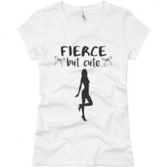 Ladies Slim Fit Basic Promo Jersey Tee