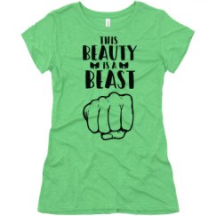 Ladies Slim Fit Super Soft Triblend Tee