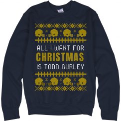 Football Ugly Sweater T. Gurley
