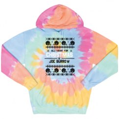 Unisex Tie-Dye Fleece Hoodie