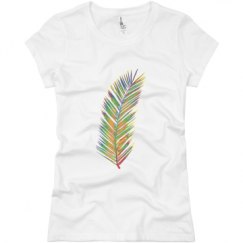 Ladies Slim Fit Basic Promo Jersey Tee