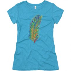 Ladies Slim Fit Super Soft Triblend Tee