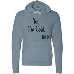 Unisex Fleece Pullover Midweight Hoodie