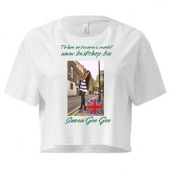 Ladies Festival Cali Crop Top Tee