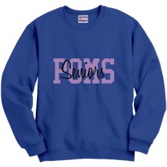 Unisex Film and Foil Crewneck Sweatshirt