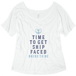 Ladies Flowy Slouchy Tee