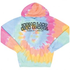 Unisex Tie-Dye Fleece Hoodie