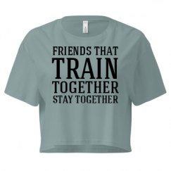 Ladies Festival Cali Crop Top Tee