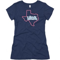 Ladies Slim Fit Super Soft Triblend Tee