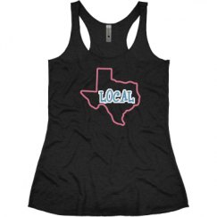 Ladies Slim Fit Super Soft Racerback Triblend Tank