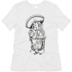 Ladies Relaxed Fit Super Soft Triblend Tee