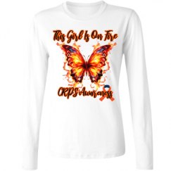 Ladies Relaxed Fit Basic Long Sleeve Tee