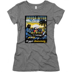 Ladies Slim Fit Super Soft Triblend Tee