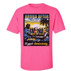 Unisex Ultra Cotton Safety Neon Crewneck Tee