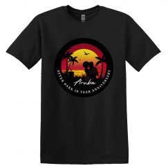AAD 10TH ANNIVERSARY T-Shirt - ARUBA ROMANCE