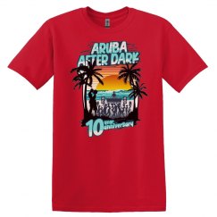 AAD 10TH ANNIVERSARY 2025 T-Shirt - ARUBA BAE