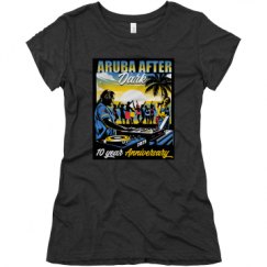 Ladies Slim Fit Super Soft Triblend Tee