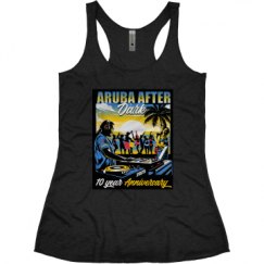 Ladies Slim Fit Super Soft Racerback Triblend Tank