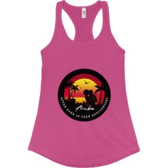 Ladies Slim Fit Racerback Tank Top