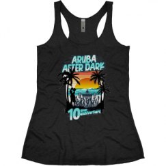 Ladies Slim Fit Super Soft Racerback Triblend Tank