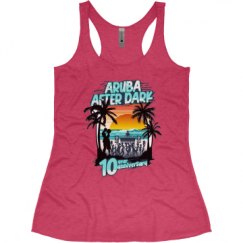 Ladies Slim Fit Super Soft Racerback Triblend Tank